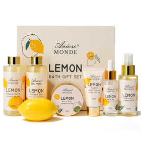 ArioseMonde lemon-scent bath gift box for daily pampering.