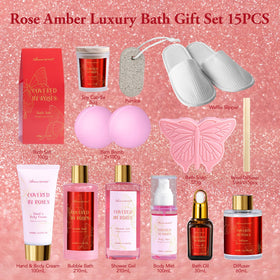 ArioseMonde rose bath bubble gel: romantic floral scent for a soothing soak.