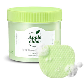 ariul apple cider all kill cleansing bubble pad pack with 60 daily-use pads