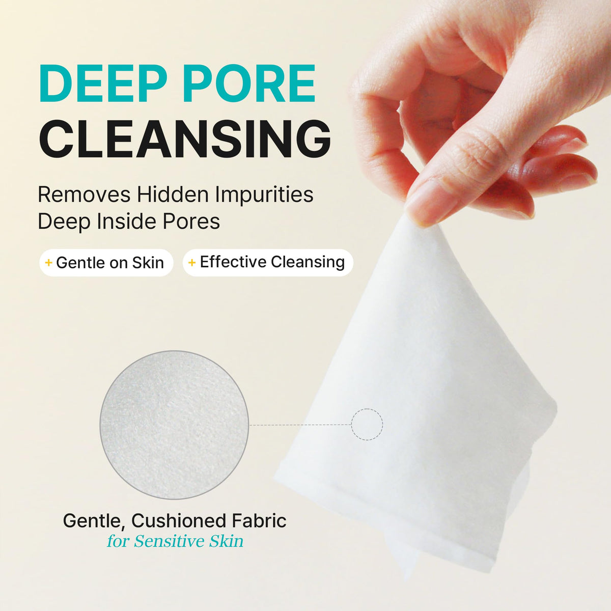 Ariul Purefull Wipes leave a fresh, non-sticky finish.