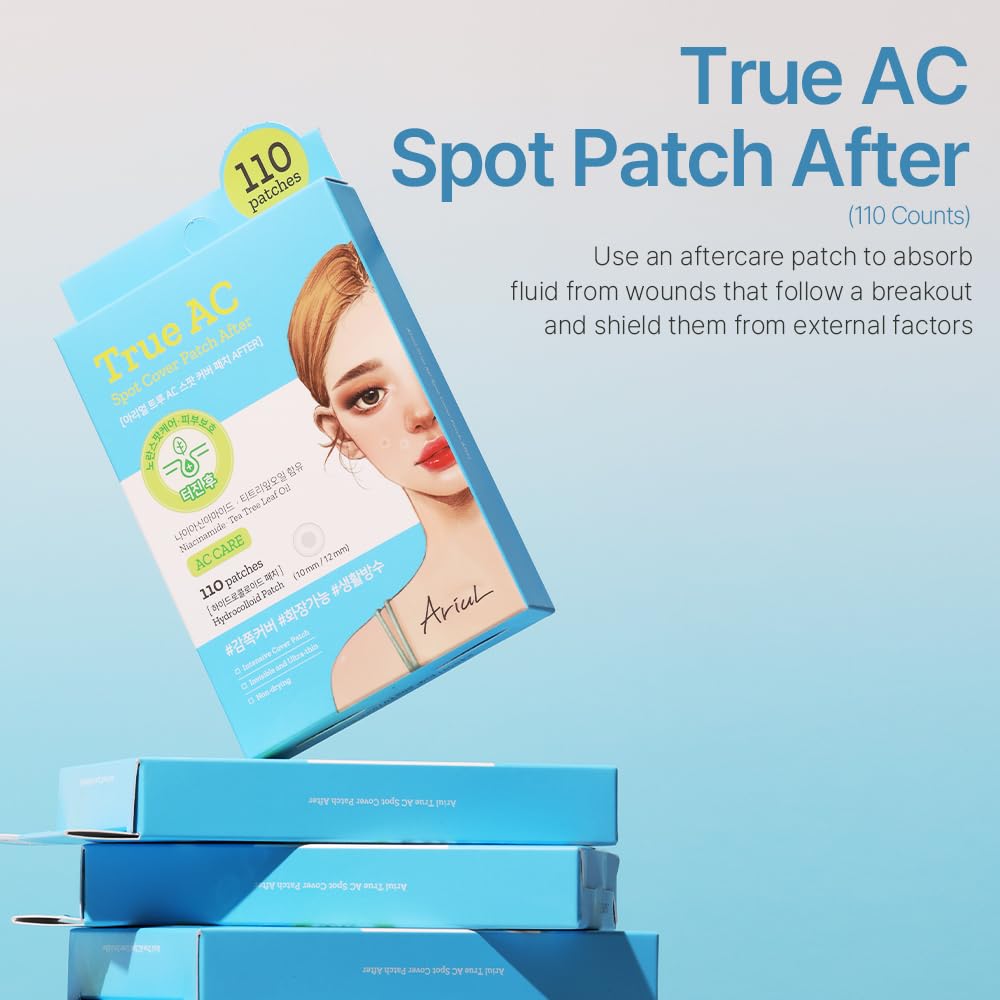 Ariul True AC red patch for after-extraction protection