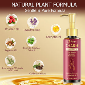 Lavender extract in ARIYE oil providing a light calming aroma.