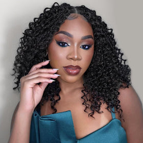 ARLFLF 9 packs boho box braids close-up, lightweight natural-looking fullness for daily wear.