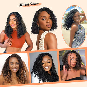 ARLFLF daily-wear boho braids on model, natural look with soft curls.
