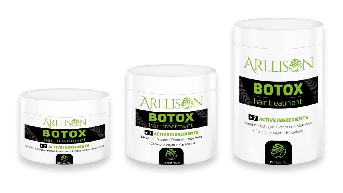 Arllison Botox after-salon shine shows lasting moisture.