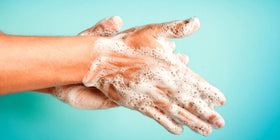 Soft, smooth hands after using Arm & Hammer Essentials lavender vanilla soap.