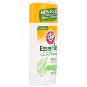 ARM & HAMMER Essentials Natural Deodorant Fresh pack of 10 for easy multipack shopping.