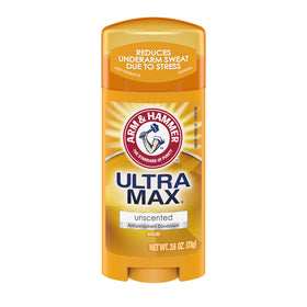Arm & Hammer Ultra Max invisible solid unscented six-pack front view for odor control