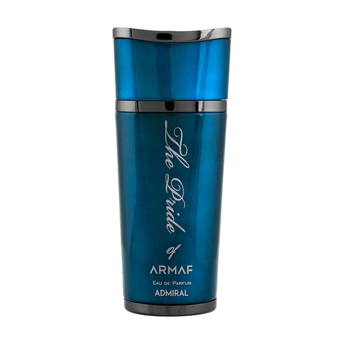 Armaf Admiral bottle front view showcases premium masculine design.