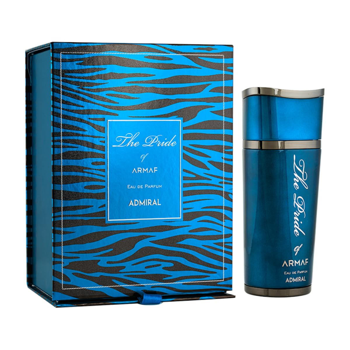 Armaf Admiral packaging box illustrates gifting appeal and lasting impression.