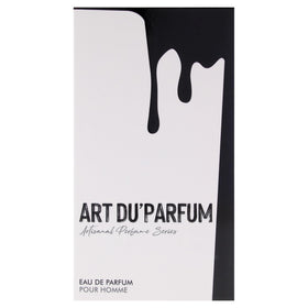 Armaf Art Du Parfum packaging close-up highlighting luxury bottle