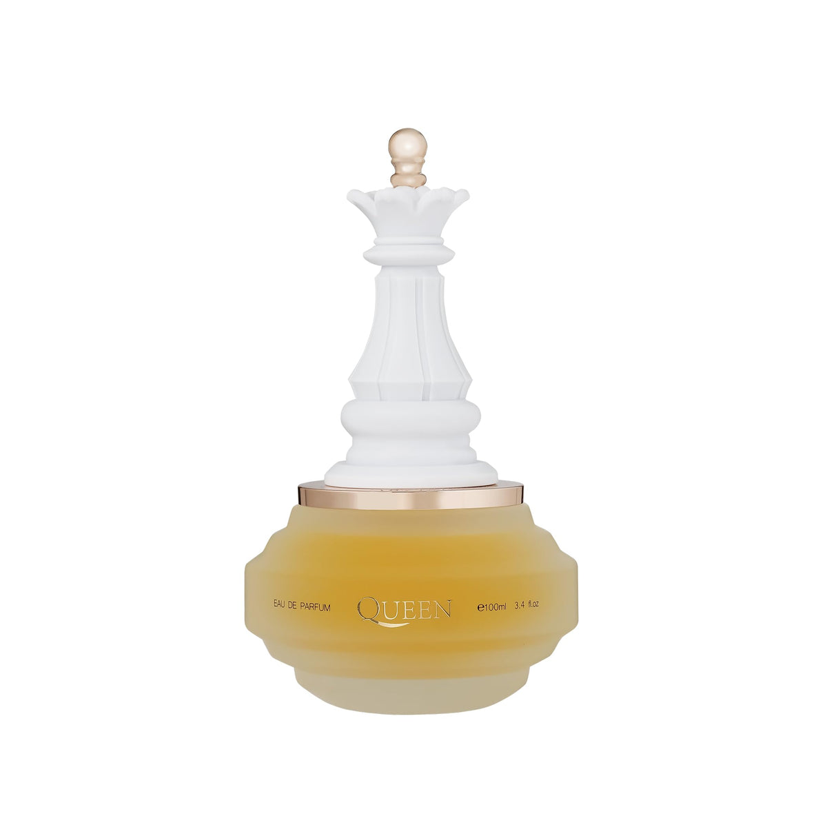 Armaf Checkmate Queen bottle on velvet evokes elegant evening wear.