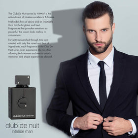 ARMAF Club de Nuit Intense base notes deliver warm, lasting appeal