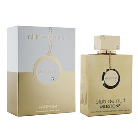 Armaf Club De Nuit Milestone packaging conveys premium presentation for gifting.