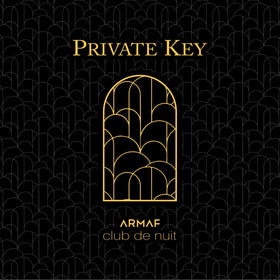 Armaf Club Night Private Key packaging case suggests travel-ready design