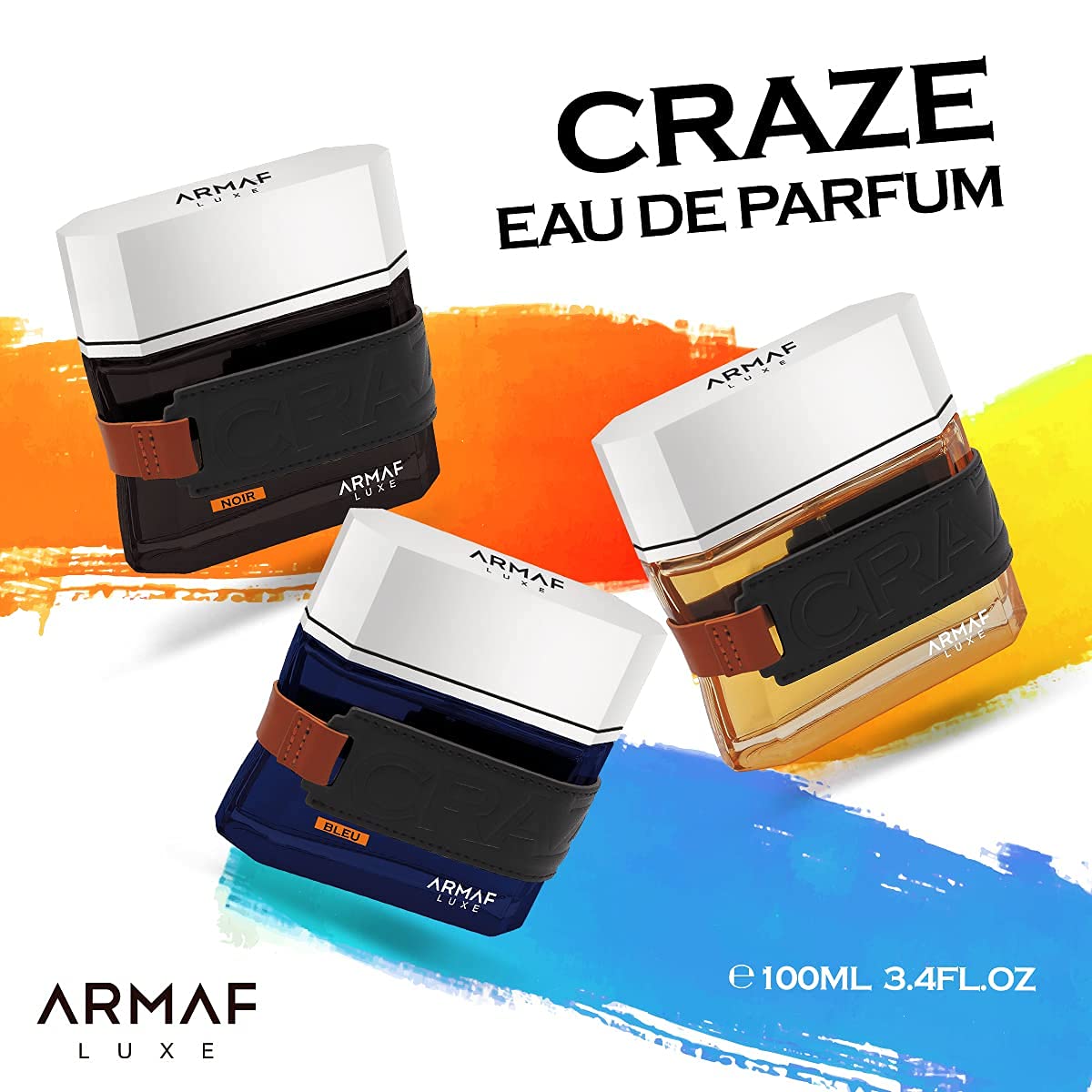 Armaf Craze EDP packaging presents a gift-ready look for special occasions.