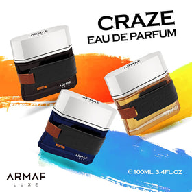 Armaf Craze EDP packaging presents a gift-ready look for special occasions.