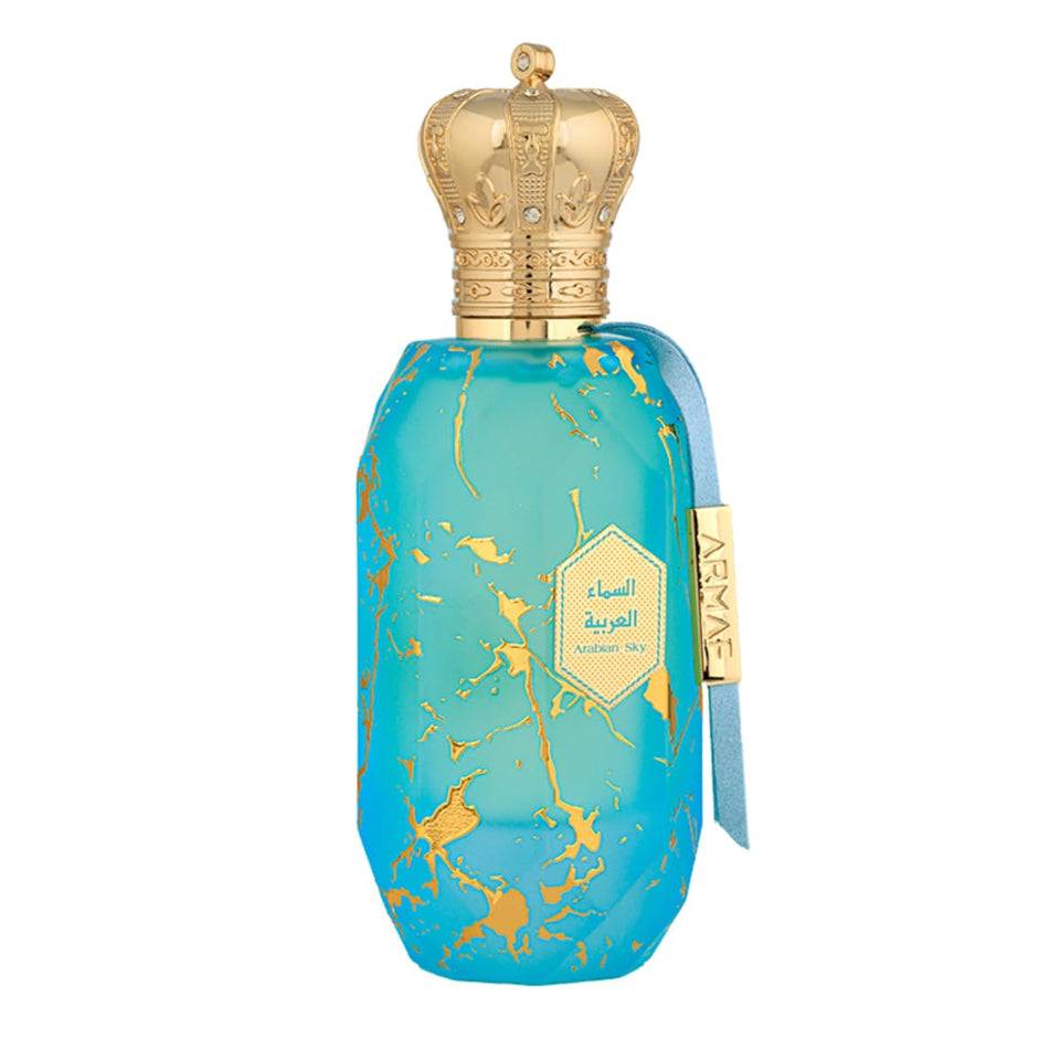 Armaf Eter Arabian Sky bottle front, ideal for evening wear and lasting impression.