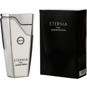 Armaf Eternia for Man packaging side view, sleek presentation for daily use.