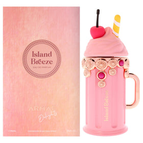 Armaf Island Breeze bottle front highlighting fruity florals and a lasting musk