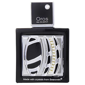 Armaf Oros bottle front with Swarovski crystals for a premium look.
