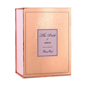 Armaf Rose Oud packaging box highlights premium presentation for gifting and display