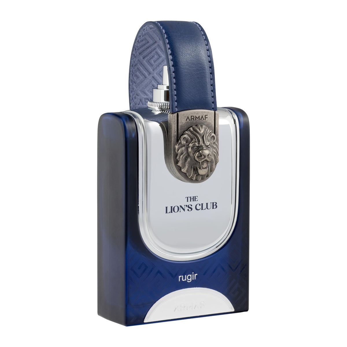 Armaf Rugir bottle closeup showing sleek design for daily confidence