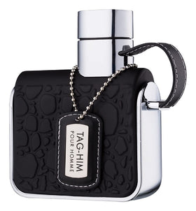 Close-up of Armaf Tag Him Pour Homme spray nozzle, ideal for quick freshening