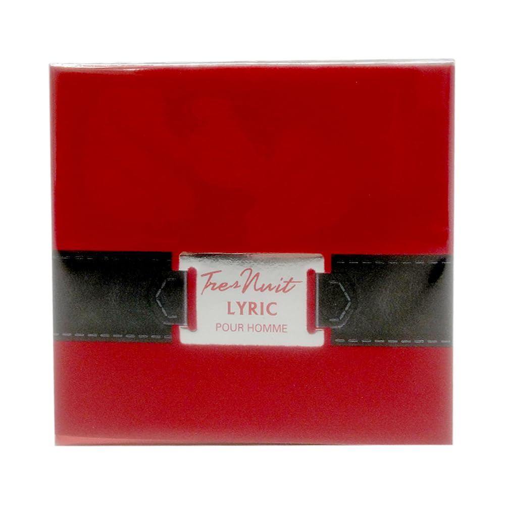 Armaf Tres Nuit Lyric packaging box signals premium presentation and gifting appeal.