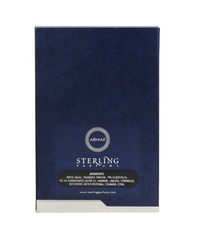 Armaf Voyage Bleu spray on wrist demonstrates versatile everyday scent.