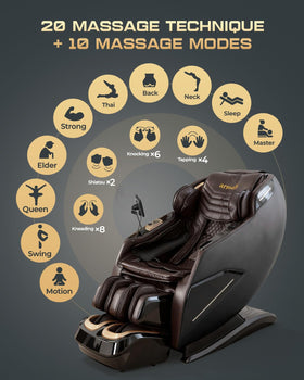 Armali zero gravity angles reduce spinal pressure while relaxing muscles