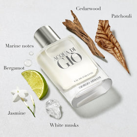 Armani Beauty Acqua di Gio travel-size bottle for on-the-go freshness