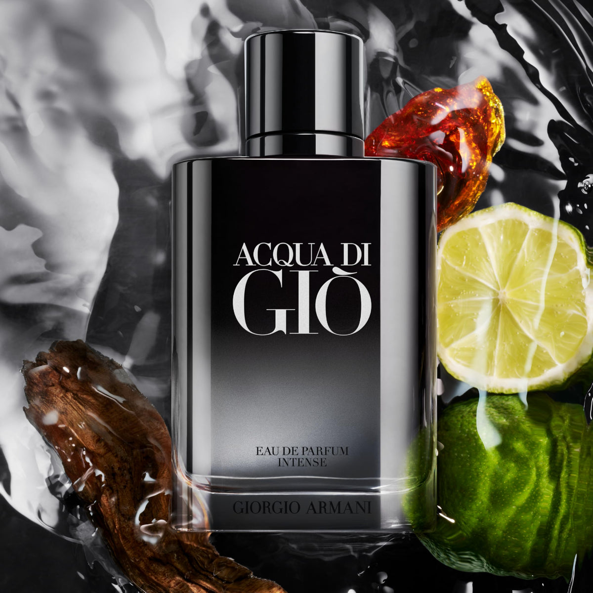 Bergamot heart note highlight in Armani Beauty Acqua di Gio Intense