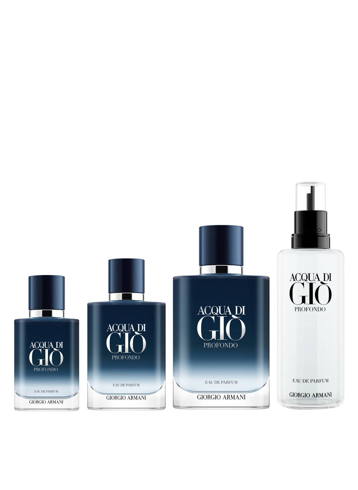 Elegant packaging box for Armani Beauty Acqua di Gio Profondo Parfum
