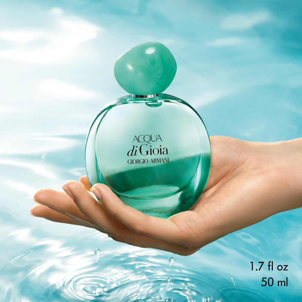 Armani Beauty Acqua Di Gioia EDP Intense cedarwood base, lasting warmth and depth.