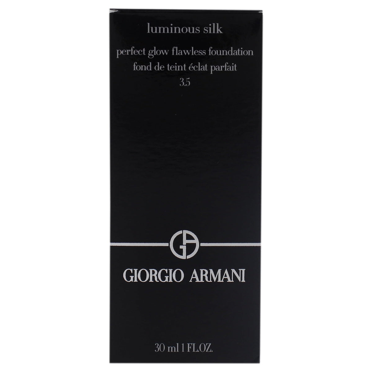 Armani Beauty Luminous Silk Foundation premium packaging for a luxurious look.