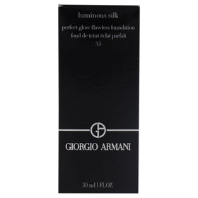 Armani Beauty Luminous Silk Foundation premium packaging for a luxurious look.