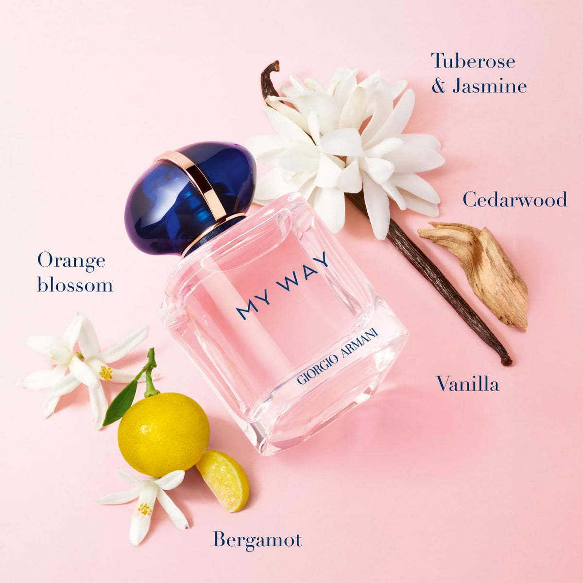 Armani Beauty My Way travel-size EDP bottle for on-the-go fragrance touch-ups