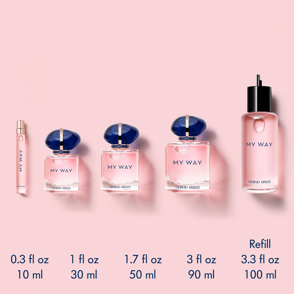 Armani Beauty My Way refill at home, no funnel needed.