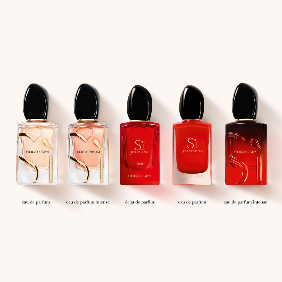 Armani Beauty Sì EDP refillable bottle signals sustainable luxury.