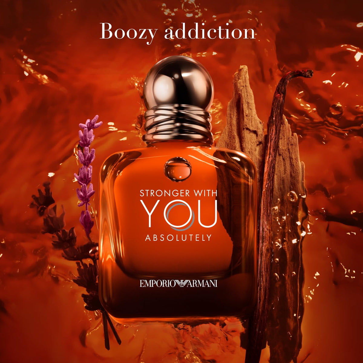 Armani Beauty Stronger With You Absolutely box, premium packaging suggests a gift-worthy experience.