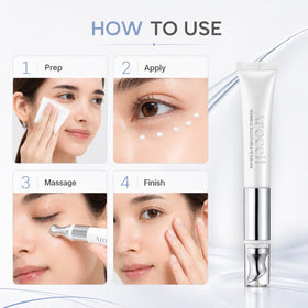 AROCELL Botulcare daily eye care routine with 0.5 fl oz bottle.