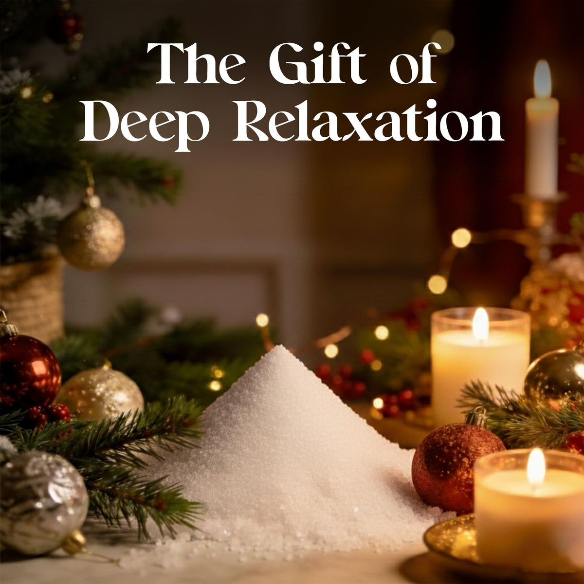 Aromasong lavender bath dissolving in water signals a luxurious spa soak