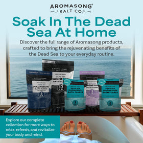 Aromasong 3 lb resealable pack for easy, long-lasting soaks.