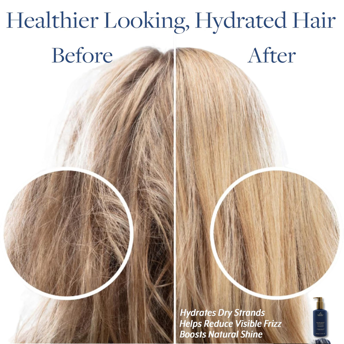 Aromatherapy Associates Balance Shampoo foamy lather forming on clean hair in shower.