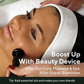 After-sun care scenario with cooling Aloe Vera Gel.