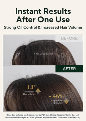 AROMATICA rosemary dry shampoo provides root lift and volume at the crown.