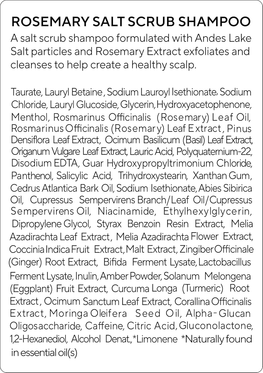 AROMATICA after use hair feels refreshed and manageable