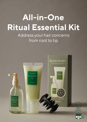 AROMATICA Rosemary Scalp Scrub jar for gentle exfoliation.