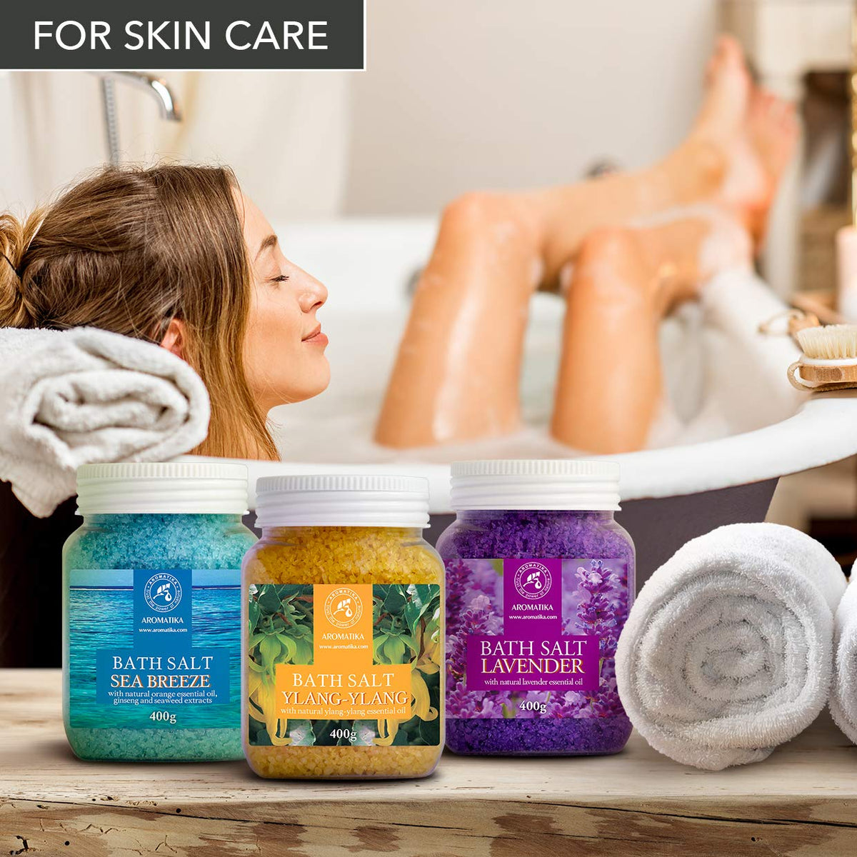 AROMATIKA gift box presentation for a luxurious self-care gift
